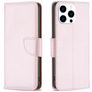 Mobigear Excellent iPhone 16 Pro Hoesje Bookcase Portemonnee - Roségoud