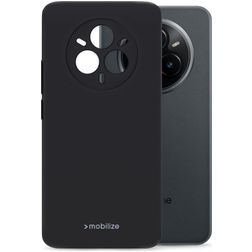 Mobilize Rubber Gelly Realme 14 Pro Plus Hoesje Flexibel TPU Backcover - Zwart