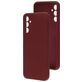 Mobiparts Samsung Galaxy A14 Siliconen Hoesje Backcover - Plum Red