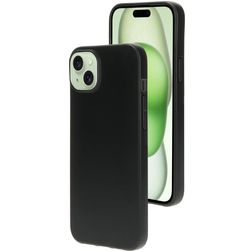 Mobiparts Classic iPhone 15 Plus Hoesje Flexibel TPU Backcover - Matt Black