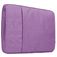 Mobigear Denim Zipper Laptop Sleeve 15 - 16 inch Laptop hoes - Paars