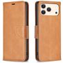 Mobigear Excellent iPhone 18 Pro Max Hoesje Bookcase Portemonnee - Cognac