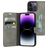Mobiparts Classic Wallet iPhone 14 Pro Hoesje Bookcase Portemonnee - Granite Grey