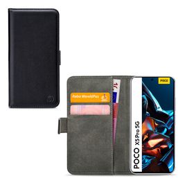 Mobilize Classic Gelly Wallet POCO X5 Pro Hoesje Bookcase Portemonnee - Zwart