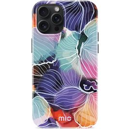 MIO iPhone 15 Pro Max MagSafe Hoesje Hardcase Backcover - Flowers