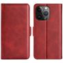 Mobigear Slim Magnet iPhone 15 Pro Hoesje Bookcase Portemonnee - Rood