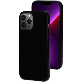 Mobiparts Classic iPhone 13 Pro Max Hoesje Flexibel TPU Backcover - Zwart