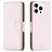 Mobigear Excellent iPhone 16 Pro Max Hoesje Bookcase Portemonnee - Roségoud