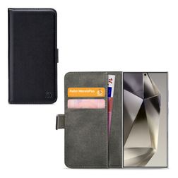 Mobilize Classic Gelly Wallet Samsung Galaxy S24 Ultra Hoesje Bookcase Portemonnee - Zwart