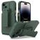 Mobigear Explorer iPhone 14 Pro Hoesje Hardcase Backcover Shockproof met Standaard - Groen