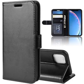 Mobigear Wallet iPhone 11 Hoesje Bookcase Portemonnee - Zwart