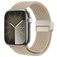 Dux Ducis Mixture Pro Nylon Apple Watch Bandje Magneetsluiting - 49/46/45/44 mm - Beige