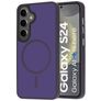 Mobiparts Hardcover Samsung Galaxy S24 MagSafe Hoesje Hardcase Backcover - Satin Purple