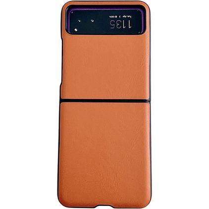 Mobigear Excellent Motorola Razr 40 Hoesje Hardcase Backcover - Oranje