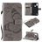 Mobigear Butterfly Motorola Moto E6s (2020) Hoesje Bookcase Portemonnee - Grijs