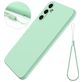 Mobigear Colors Samsung Galaxy M55 Siliconen Hoesje Backcover - Groen