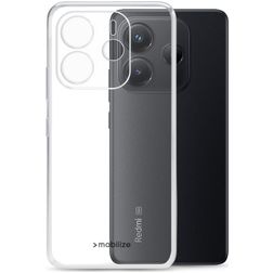 Mobilize Gelly Case Doorzichtig Xiaomi Redmi Note 14 5G Hoesje Flexibel TPU Backcover - Transparant