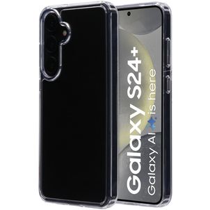 Mobiparts Classic Doorzichtig Samsung Galaxy S24 Plus Hoesje Hardcase Backcover - Transparant
