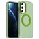 Mobigear Shockproof Samsung Galaxy A16 MagSafe Hoesje Hardcase Backcover - Groen