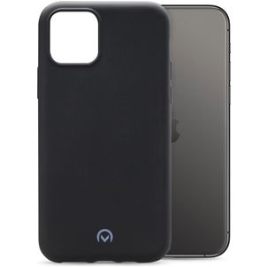 Mobilize Rubber Gelly iPhone 11 Pro Max Hoesje Flexibel TPU Backcover - Matt Black