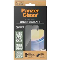 PanzerGlass Ultra-Wide Fit Samsung Galaxy A16 Glazen Screenprotector - Case Friendly