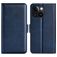 Mobigear Slim Magnet iPhone 15 Plus Hoesje Bookcase Portemonnee - Donkerblauw