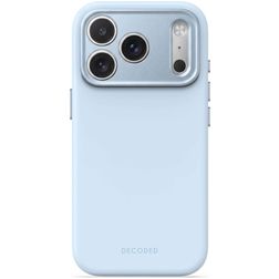 Decoded AntiMicrobial iPhone 18 Pro Siliconen MagSafe Hoesje Backcover - Light Blue