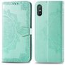 Mobigear Mandala Xiaomi Redmi 9A Hoesje Bookcase Portemonnee - Turquoise