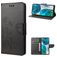 Mobigear Flowers Motorola Moto G52 Hoesje Bookcase Portemonnee - Zwart