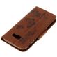 Mobigear Butterfly Samsung Galaxy A5 (2017) Hoesje Bookcase Portemonnee - Bruin