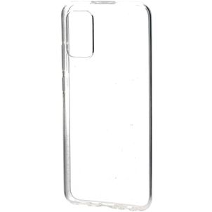Mobiparts Classic Doorzichtig Samsung Galaxy A02s Hoesje Flexibel TPU Backcover - Transparant