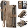 Caseme C30 iPhone 14 Hoesje Bookcase Portemonnee - Bruin