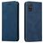 Mobigear Retro Slim Samsung Galaxy A51 Hoesje Bookcase - Blauw