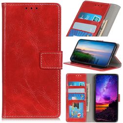 Mobigear Basic Samsung Galaxy A20e Hoesje Bookcase Portemonnee - Rood