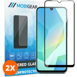Mobigear Premium Samsung Galaxy A17 Glazen Screenprotector - Case Friendly - Zwart (2-Pack)