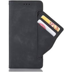 Mobigear Slide Wallet Samsung Galaxy Note 20 Ultra Hoesje Bookcase Portemonnee - Zwart