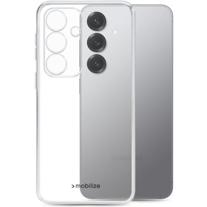 Mobilize Gelly Doorzichtig Samsung Galaxy S26 Plus Hoesje Flexibel TPU Backcover - Transparant