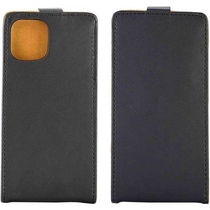 Mobigear Business iPhone 12 Mini Hoesje Flipcase - Zwart