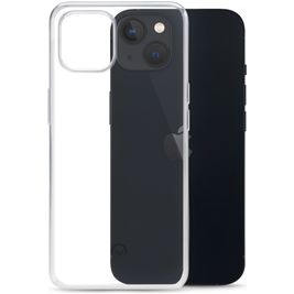 Mobilize Gelly Doorzichtig iPhone 13 Mini Hoesje Flexibel TPU Backcover - Transparant