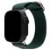 Mobilize Elastic Nylon Apple Watch Bandje Elastische band - 49/46/45/44 mm - Groen