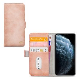Mobilize Elite Gelly iPhone 11 Pro Hoesje Bookcase - Soft Pink
