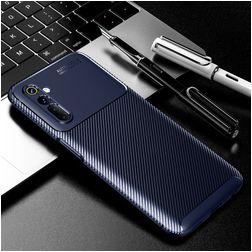 Mobigear Racing Realme 6 Hoesje Flexibel TPU Backcover - Blauw
