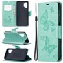 Mobigear Butterfly Samsung Galaxy A32 5G Hoesje Bookcase Portemonnee - Turquoise