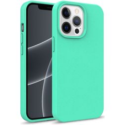 Mobigear Bio iPhone 14 Plus Hoesje Eco Friendly Backcover - Groen