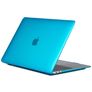 Mobigear Glossy MacBook Air 13 Inch (2018-2020) Hoes Hardshell Laptopcover MacBook Case - Blauw - Model A1932 / A2179 / A2337
