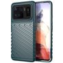Mobigear Groove Xiaomi Mi 11 Ultra Hoesje Flexibel TPU Backcover - Groen