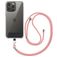 Mobigear Nylon Lanyard Universeel Telefoonkoord Verstelbaar - Roségoud