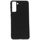 Mobiparts Samsung Galaxy S21 Plus Siliconen Hoesje Backcover - Zwart