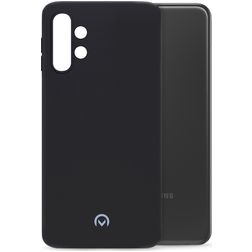 Mobilize Rubber Gelly Samsung Galaxy A13 4G Hoesje Flexibel TPU Backcover - Matt Black