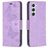 Mobigear Butterfly Samsung Galaxy S23 Hoesje Bookcase Portemonnee - Paars